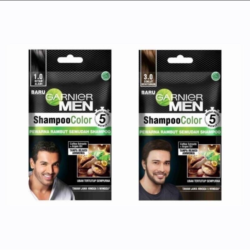 Garnier Men Shampoo Color Sachet