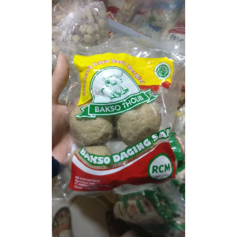 

Bakso jumbo tholib isi 5