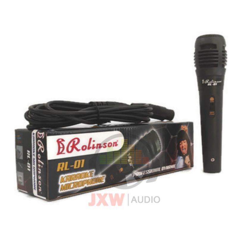MIC KABEL MURAH ROLINSON RL 01 / MICROPHONE ROLINSON RL-01 / RL01