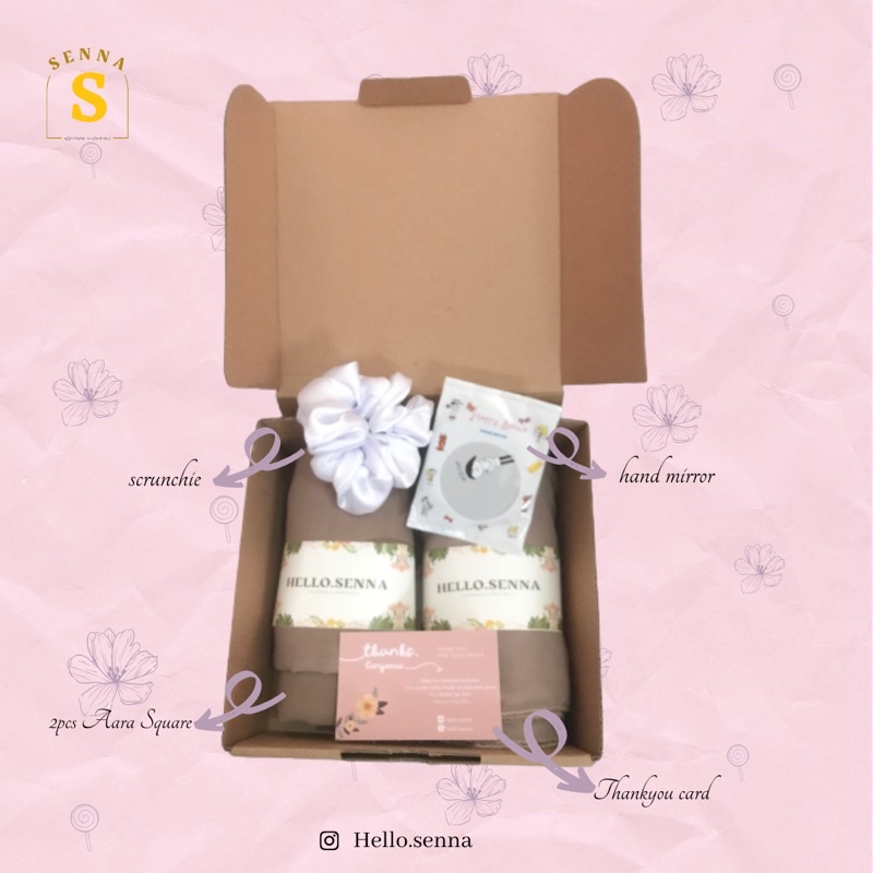 HAMPERS HIJAB - PAKET AARA SQUARE