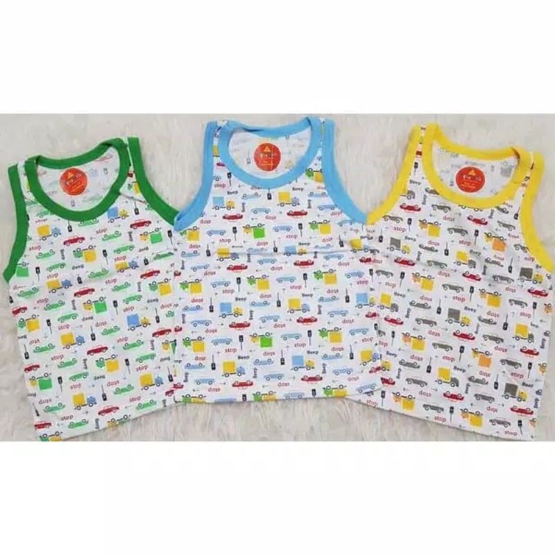 Kaos Dalam Anak Agree Singlet Anak Gambar S-XL