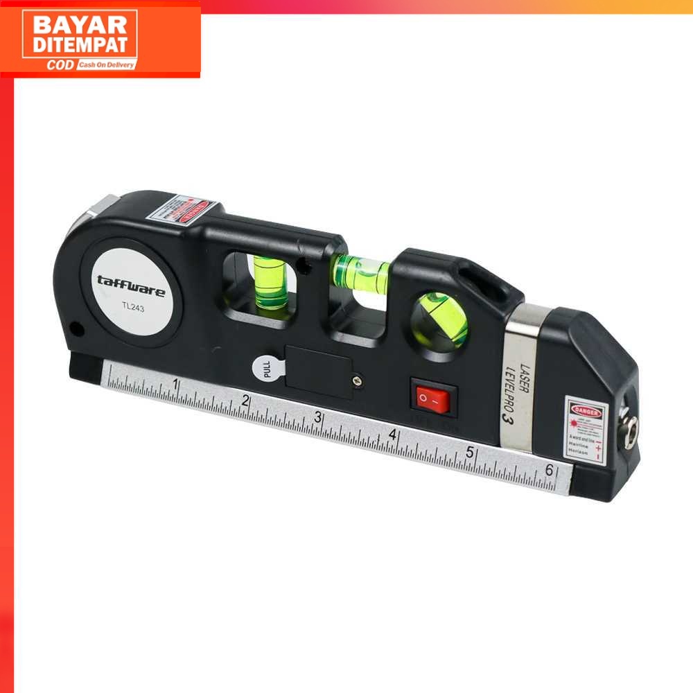

(100% ORI) Penggaris Laser 250CM + Waterpass - TL243