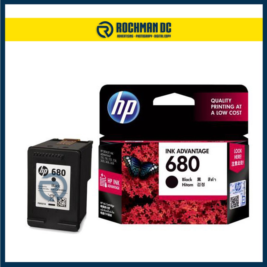 Tinta HP Ink Cartridge 680 Black