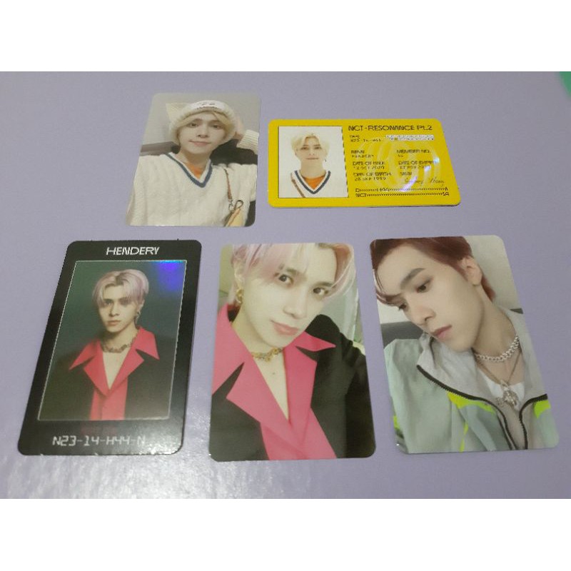 Photocard Kun Arrival ID Card Departure Lucas