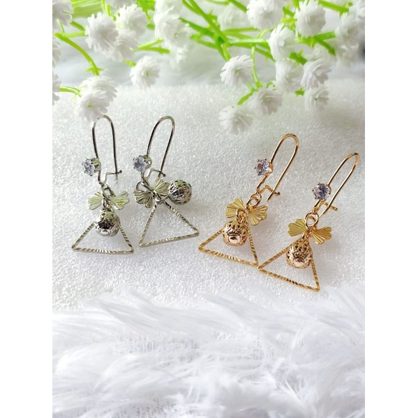 Anting Jurai Xuping Wanita Warna Emas Dan Silver