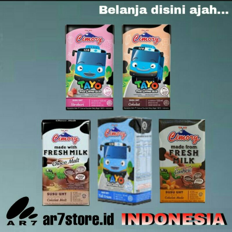 

CIMORY susu UHT all varian rasa 125ml