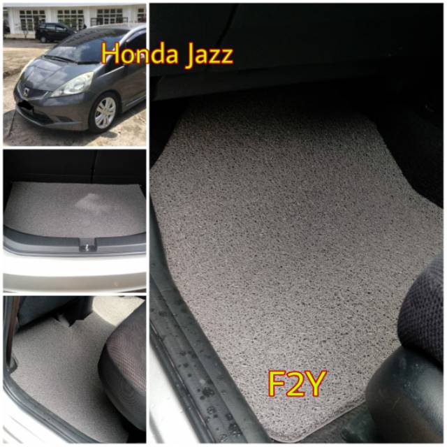 Karpet Mobil Mie Bihun HONDA JAZZ ALL SERIES 2 Baris (Tidak termasuk Bagasi)