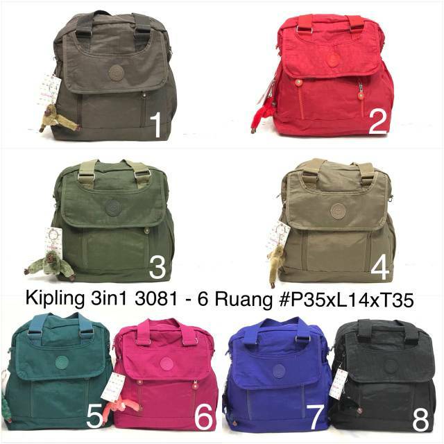 Kipling 3in1
