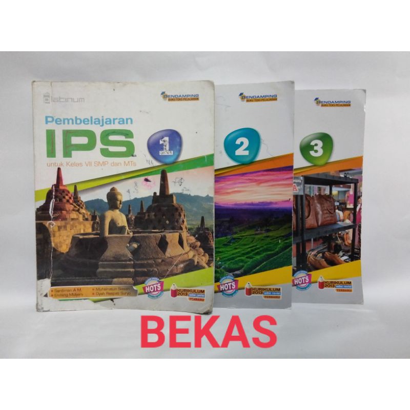 Buku Pembelajaran IPS SMP Kelas 7,8,9 Platinum HOTS