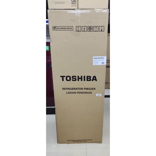 KULKAS TOSHIBA GR-RB 410 WE-PMF LEMARI ES 2 PINTU