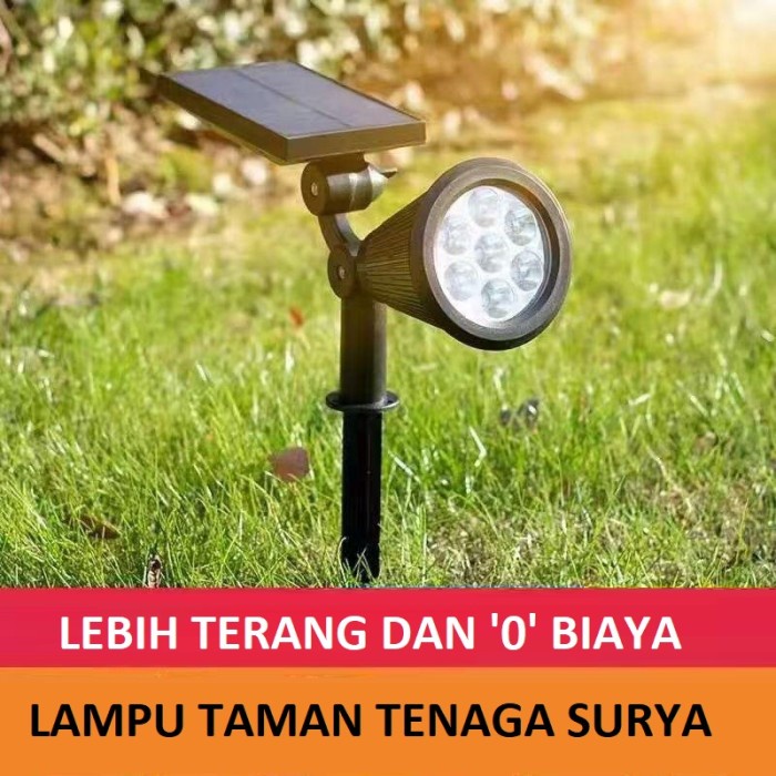 [WS] lampu taman tancap solar cell - lampu outdoor - LAMPU TAMAN TENAGA SURYA