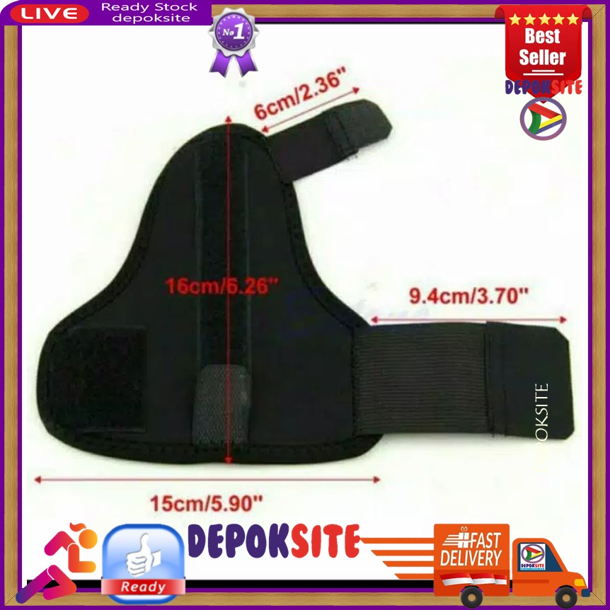 Thumb Splint Wrist Band De Quervain Support Finger Thumb Support  Protector Jempol Tangan