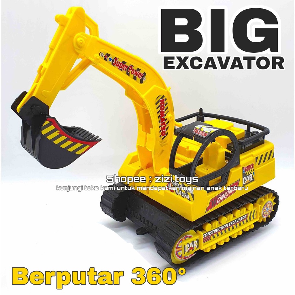 Mainan Excavator Besar Mobil Konstruksi Atau Truk Bego
