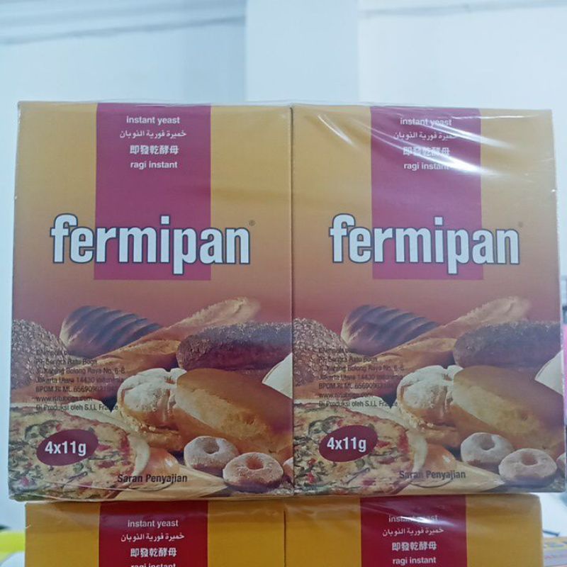 

fermipan ragi sachet 11gr pengembang roti