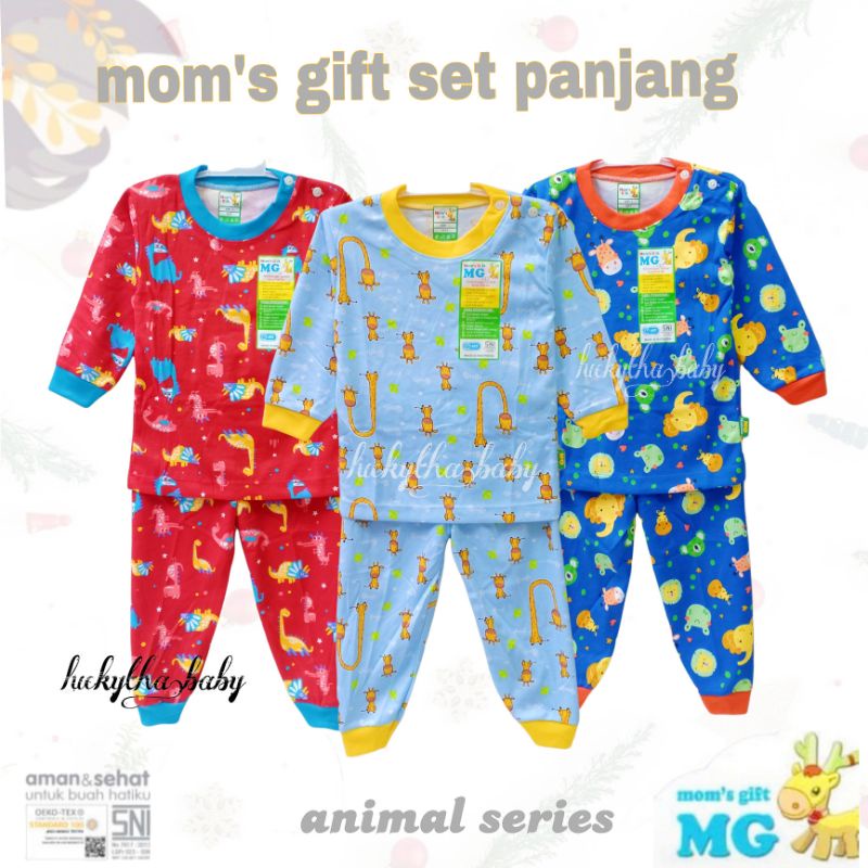 piyama bayi  MOM'S GIFT elephant S.M.L.XL/ SETELAN panjang  ANAK /baju tidur/ SETELAN BAYI MOM GIF