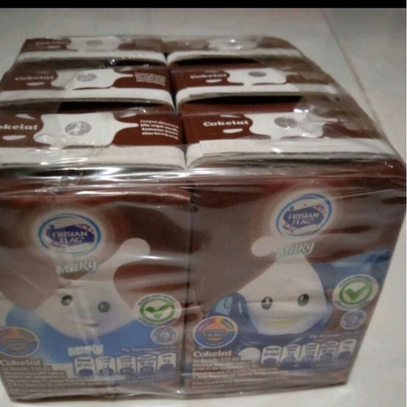 

susu coklat frisan flag isi 6x115 ml