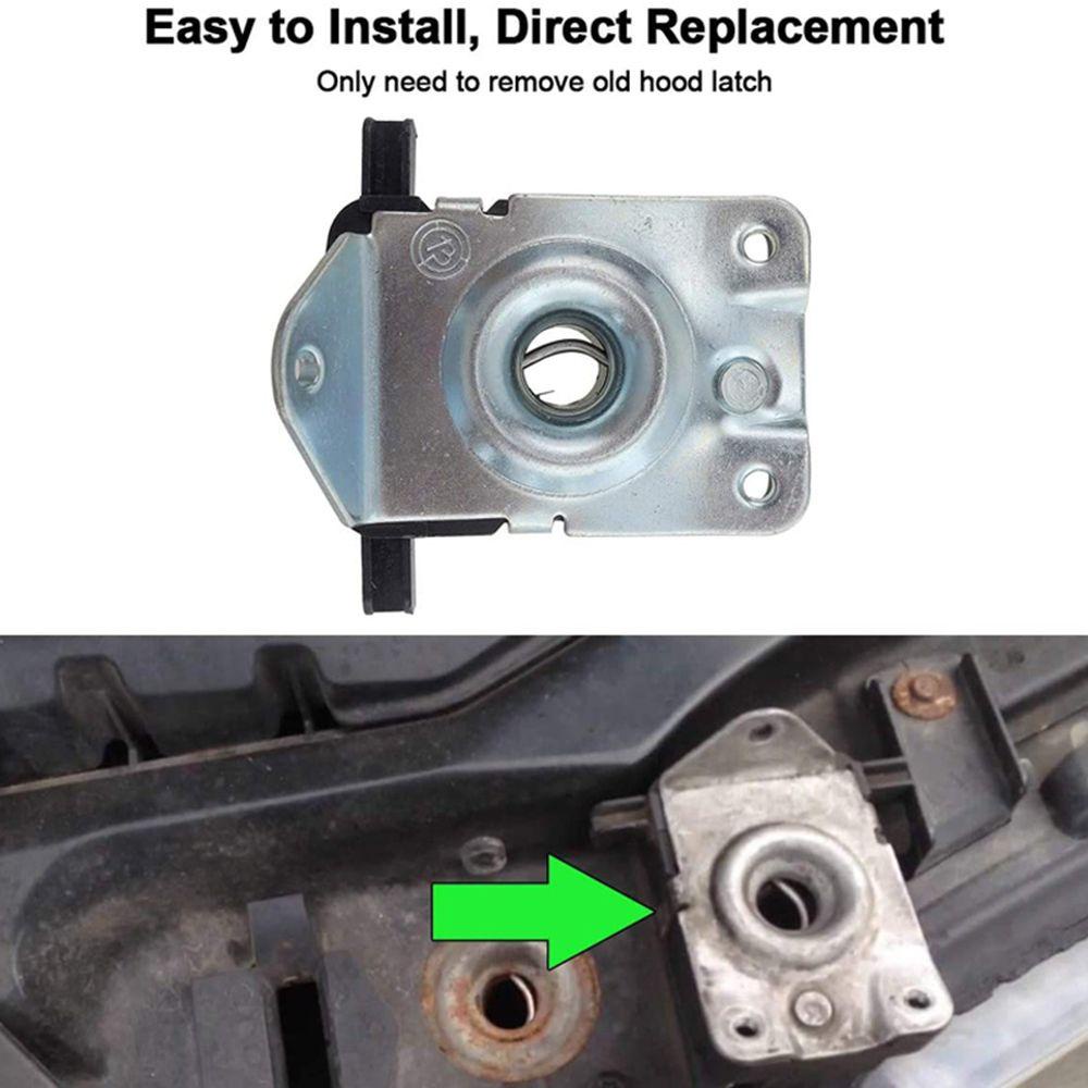 Grendel Kunci Kap Nanas Car Part Tahan Lama Auto Part Car Tool Untuk BMW E39 /E46 /E53 1995-2006