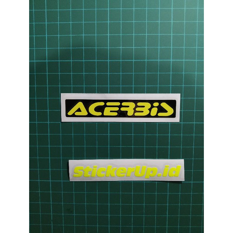 Sticker Acerbis knalpot acerbis