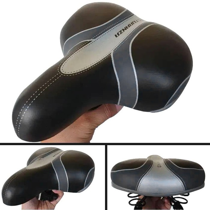 Sadel Jok Sepeda Lipat, MTB, Double PER Super Empuk PACIFIC UNIVERSAL - Turanza-H101