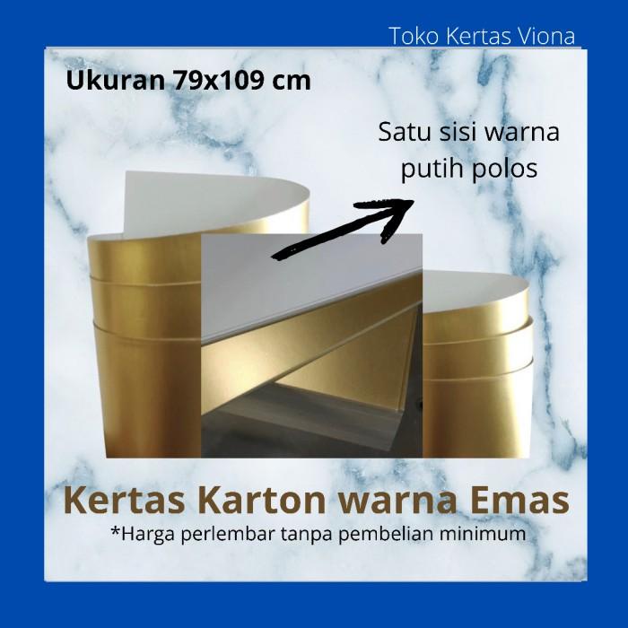

Kertas Karton Emas / Fancy Emas 79X109 Cm