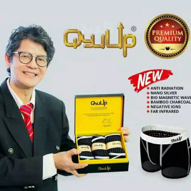BEST SELLER CELANA TERAPI "QYU UP PREMIUM" ORIGINAL GOGOMALL HOME SHOPPING (1 BOX 3 item)
