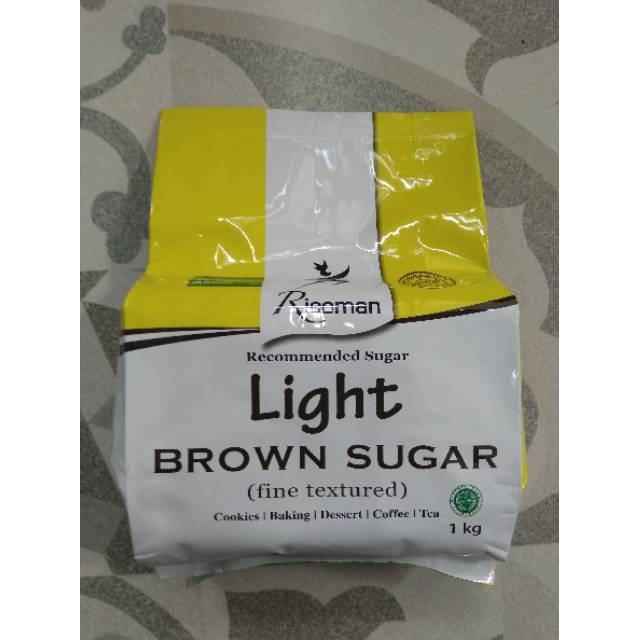 Ricoman Brown Sugar LIGHT 1Kg | Shopee Indonesia