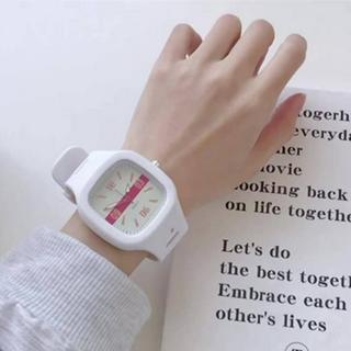 Jam Tangan Casual Analog Quartz Wanita Dan Pria Strap Rubber (004R)