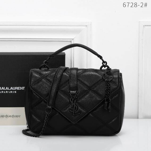 ysl monogram college bag