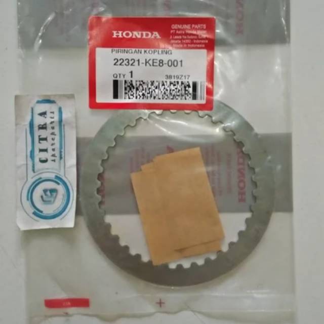 besi plat gesek supra x 125 kharisma piringan kopling karisma