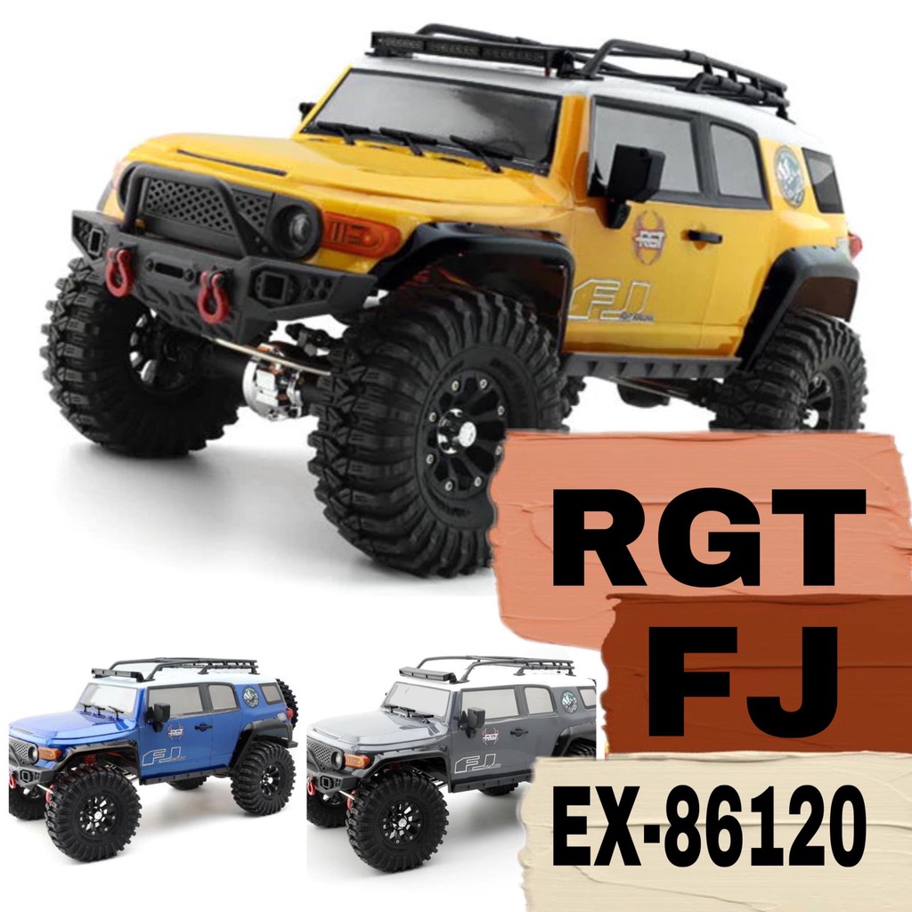 RGT EX-86120 86120 RC FJ Cruiser Dessert Fox Offroad 1/10 4WD RTR
