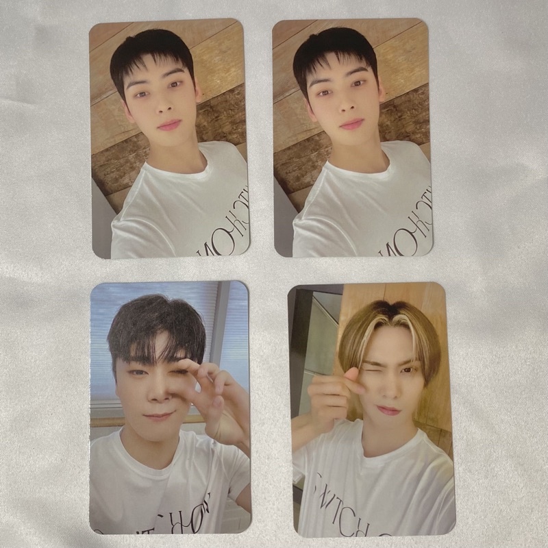 PHOTOCARD PC BENEFIT EUNWOO SANHA MJ ASTRO SWITCH ON OFF MOONBIN ROCKY JINJIN MUKOR MUSIC KOREA POB 