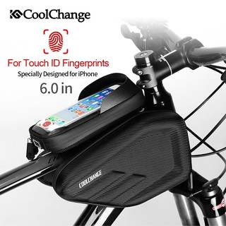 Coolchange stang Tas sepeda Tas depan sepeda gunung Layar Coolchange stang Tas sepeda Tas depan sepeda gunung Layar