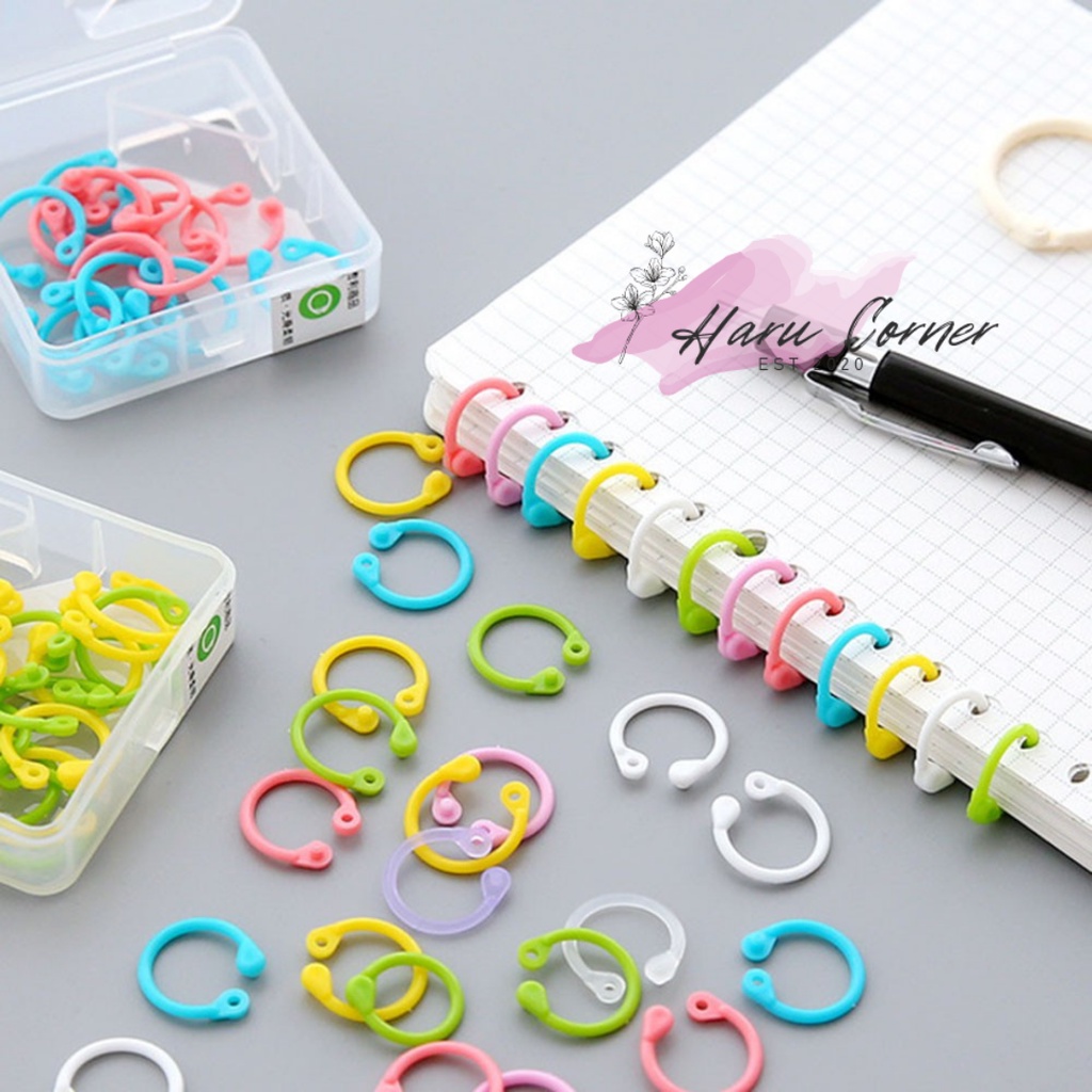 

[Haru Corner] Ring Binder Warna Warni Ukuran S dan L