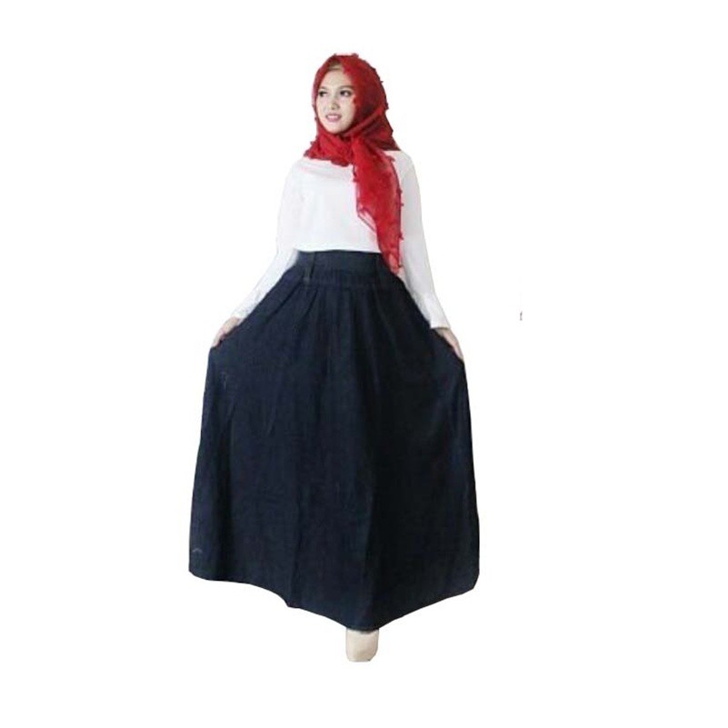 Rok Jeans Payung, Umbrella Jeans Skirt