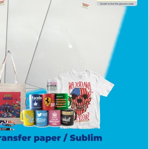 

✼ Kertas Transfer Sublim / Sublime Transfer Paper A4 - Isi 100 ⅍