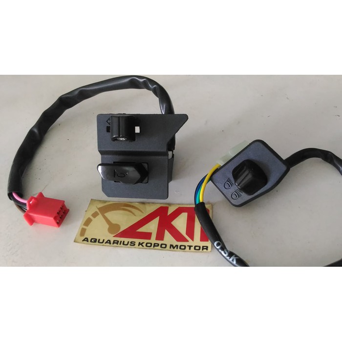 Saklar Kiri Vega ZR Switch Kabel Tombol Klakson Sen Lampu Dim Lokal