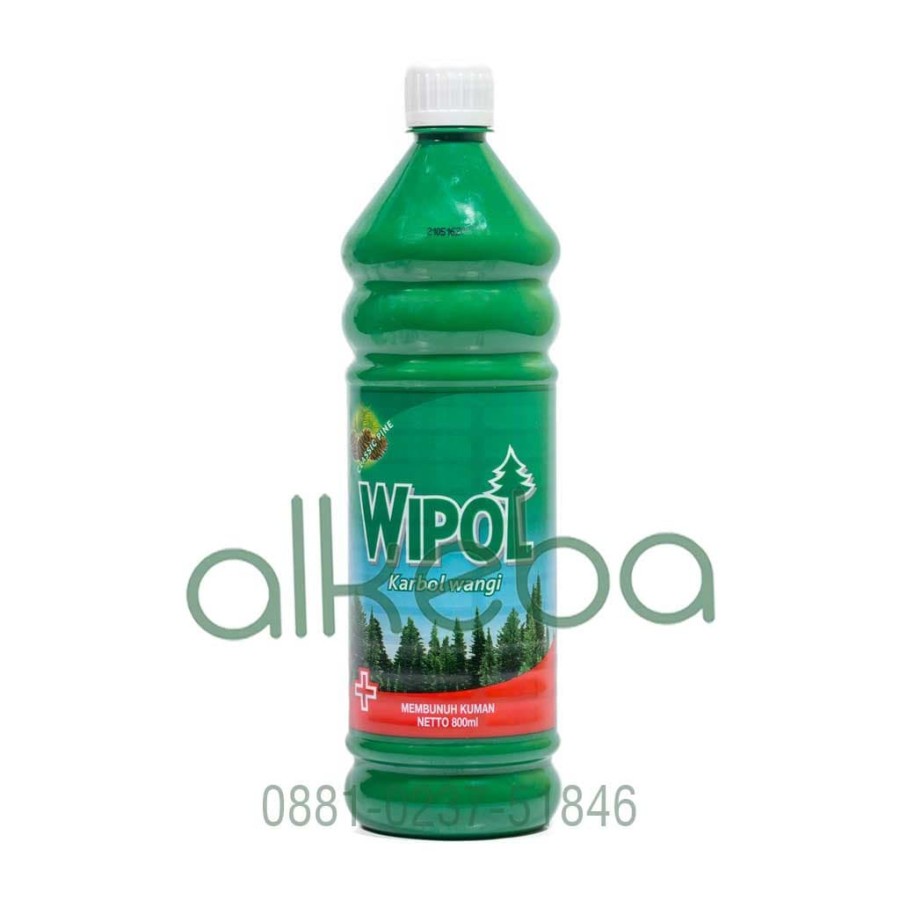 Wipol botol 750 ml Disinfektan lantai pembunuh kuman karbol cemara