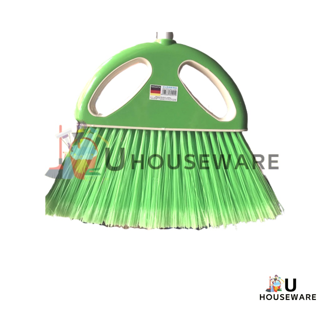 SAPU LANTAI NAGATA 0505 / SAPU PLASTIK ATHEN NILON - BERIKUT GAGANG