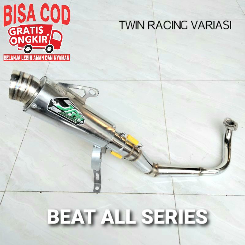 Knalpot Racing JRM Beat All Series (Beat Karbu / PGM-FI / ESP-FI / Street / Pop / Deluxe / New )