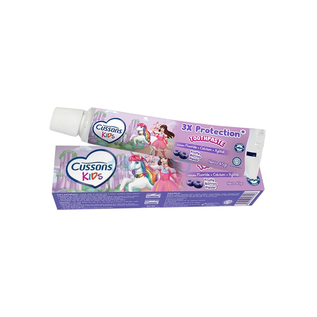 Cussons Kids Toothpaste Fruity Berries - Pasta Gigi Anak 45gr