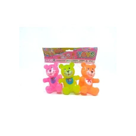 mwn.toys Vynil Beruang Bear Karet 3 pcs No B842