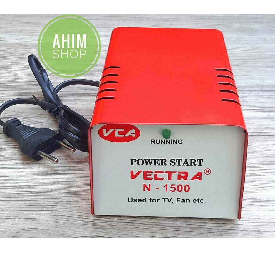 ▲ VECTRA Auto Start Dua Alat Elektronik Max.1500W Body Besi Automatic Power Starting Penghemat Listr