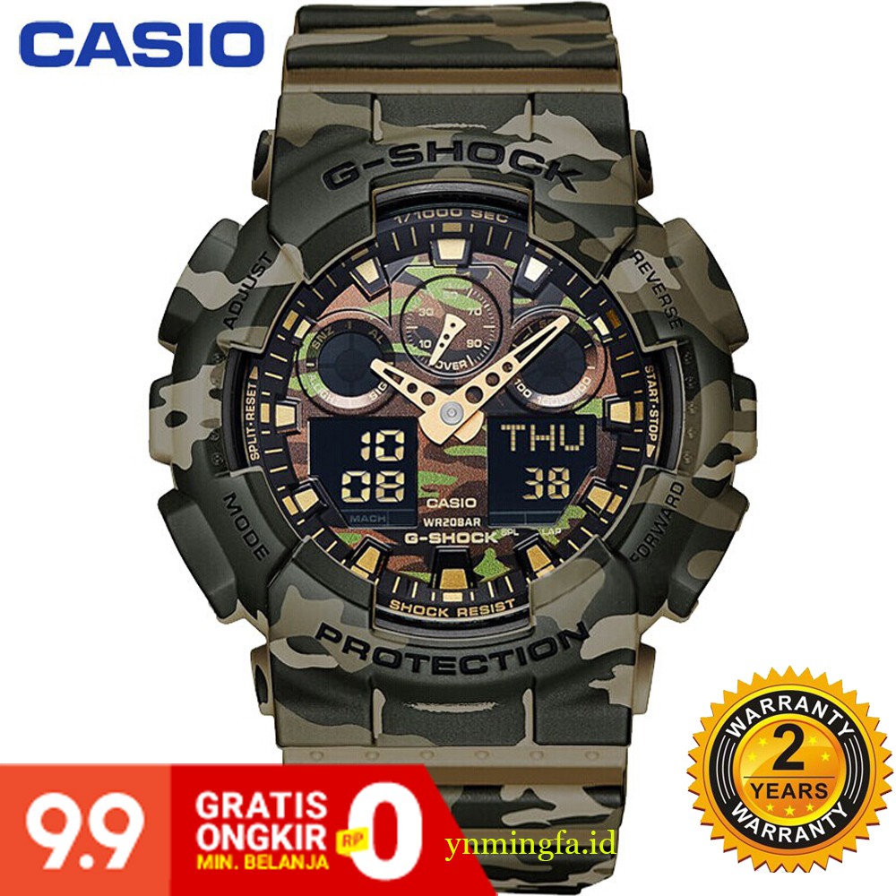 jam g shock ga 100