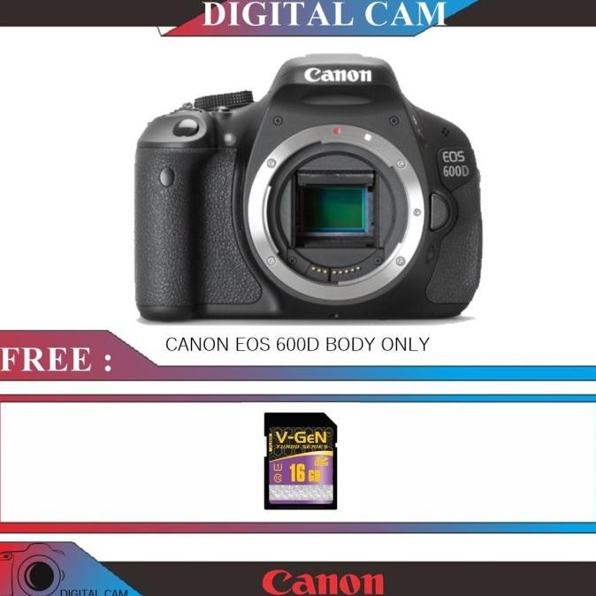 KAMERA CANON EOS 600D BODY ONLY