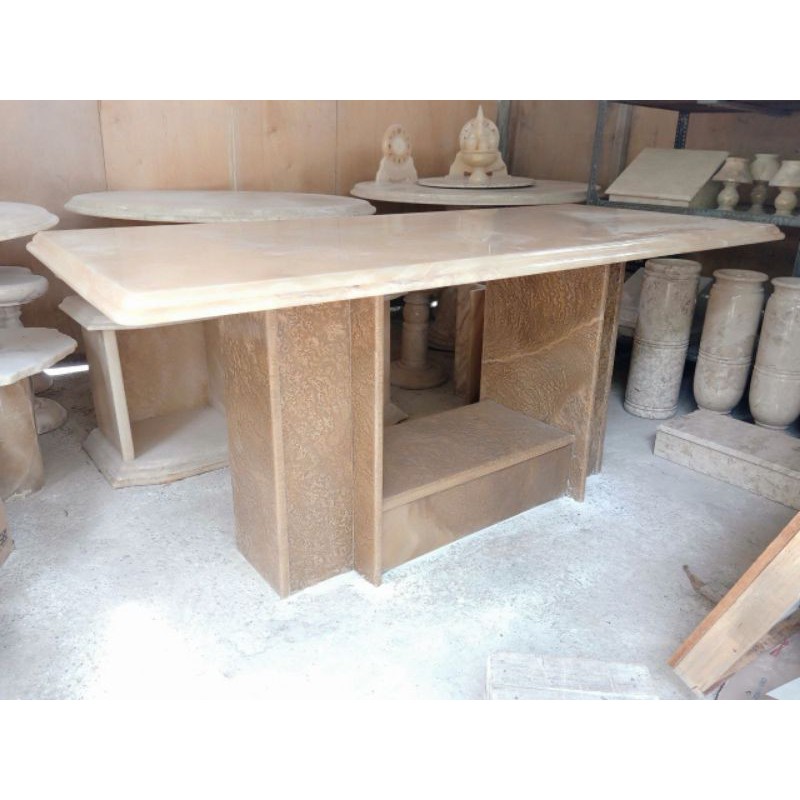 Meja Makan Kotak Onix kaki3 150x80cm
