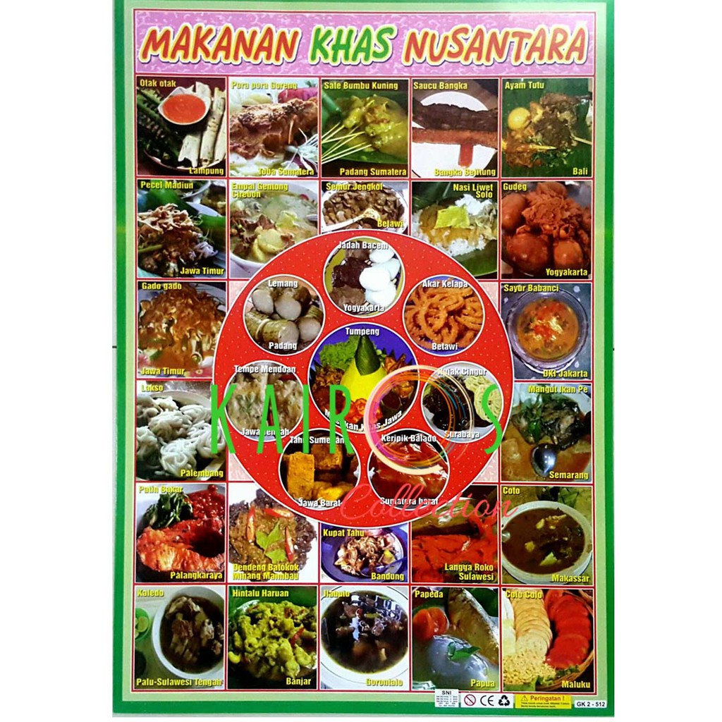 28+ Ide Gambar Poster Makanan Nusantara Terkini | Homposter