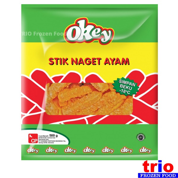 

Okey Chicken Nugget Stick 500gr