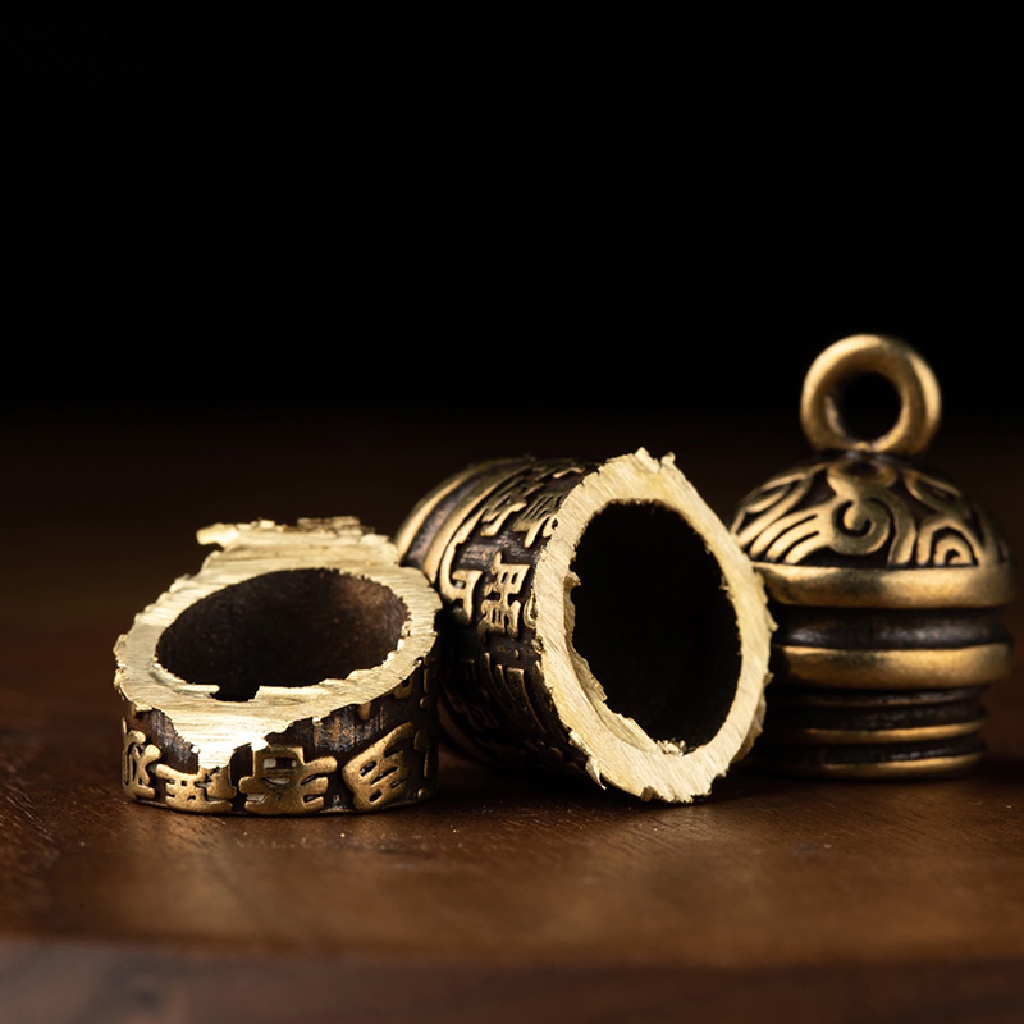 Gongjing1 Gantungan Kunci Mobilliontin Botol Sutra Tibet Buddhism Cina