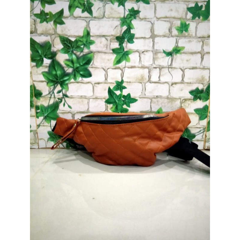tas pinggang jait davina/tas pria/tas murah