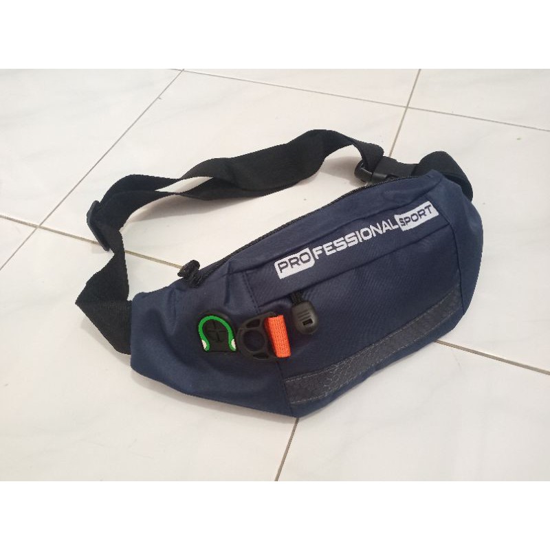 TAS WAISTBAG PROFFESIONAL OVAL SLEMPANG TAS BAHU PRIA WANITA SLINGBAG TAS PINGGANG PROFESIONAL